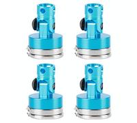 Tbest 4pcs RC Car Shell Column Post,Strong Magnet Body Shell Mount Column RC Magnetic Body Post Compatible with AXIAL SCX10 1/10 RC Car Model (blue)