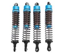 Tbest 4Pcs RC Set Damper with Screws /10 Remote Control Car Parts 100mm Blue RC Shock AbsorberRC HANDLING Adopts PERFORMANCE Hydraulic Accurate the Design By ENHANCING Vehicle (Blue)