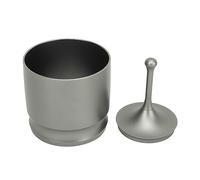 Tbest 54mm Blind Shaker,Other Coffee Tools and Aries,Dosing S Pr Aluminum Alloy Anti Flying Coffee Poer Picker Making Plies 58mm Black (Grey)