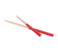 Tbest 5A Maple Wood Drumsticks with Anti-Slip Rubber Handle - Professional & Beginner Sticks for Adults & Kids, Bubble Tip Design for Enhanced Grip & Durability (X Pattern)