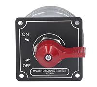 Tbest .5in Handle Battery Master Disconnect 125A Duty Battery Off DC12V for Racing Car Onnect SwitchBattery Interrupt Current the Positive Car Valve the Shut to Control Steel