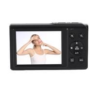 Tbest 5K Digital Camera 18X Zoom 80MP WiFi Vlog Photography AF Auto Focus 32GB Memory Card (Black)