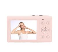 Tbest 5K Dual Screen Digital Camera 18X Zoom 80MP WiFi Vlog AF Auto Focus 32GB Memory Card (Roseate)