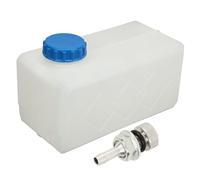 Tbest 5L Tank Seal Cover Nozzle Integrated Water Bottle Can Durable ABS White 10.82x1.3x5.31in for Electric Car Parking Heater