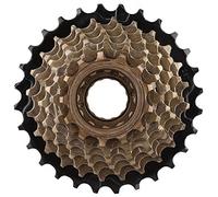 Tbest 6 Speed Bicycle Freewheel Cassette, Durable 14T-28T Range Replacement, Multi-Speed Bike Cassette for Cyclists, Commuters, and Trail Riders