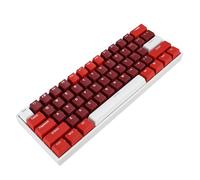 Tbest 61 Key Mechanical Keyboard 60 Percent Blue RGB Backlit Hot Swappable Ergonomic USB Wired Keyboard 61 Key Mechanical Ke Upgraded Adopts a Layout a Full Small The