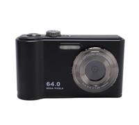 Tbest 64MP 4K Digital Camera High Performance Ideal for Travel Graduation Photography (Black)