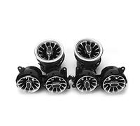 Tbest 6pcs 7 Color Front LED Turbine Air Vent Ambient Light Kits Replacement for S Class W222 2014 2017 | Premium ABS PC Material | Plug Play Design | Match Original Car System