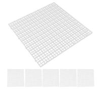 Tbest 6Pcs Rium Fish Ition Bm Filter Grid Plate Dividers Te Cutting Splicing Filter Arieish S And Aries (30 * 30CM)