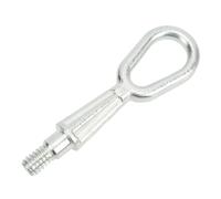 Tbest 72157070643 Towing Eye Hook Replacement for 3 5 7 X3 X5 Series E60 E61 E65 E70 E87 E90 E91, Duty Forged Steel Tow Ring, Threaded Tow for Easy Installation
