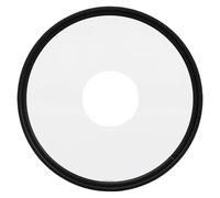 Tbest 77mm Center Exposure Lens Filter Professional Optical Glass Aluminum Alloy Central Spot Hole Special Effect for Photography Videography
