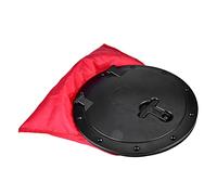 Tbest 8 inch Kayak Deck Hatch,Kayak Deck Plate Hatch Cover with Bag, 8 Inch Hatch Cover Pull out Deck Plate Kayak accessories replacement for Marine Boat Kayaks