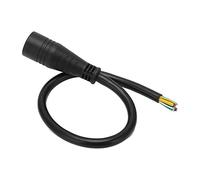 Tbest 9 Pin Hub Motor Extension Cable 9 Pin Motor Extension Cable Conversion 31cm IP65 Copper PVC Female Head Bare Wire End