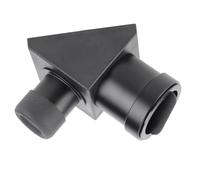 Tbest 90 Degree Diagonal Adapter Mirror 1.25 Inch Fully Coated Lens with Cover for 1.25 Inch Eyepiece 0.965 Telescope Focuser Refracting Telescope Terrestrial Observation