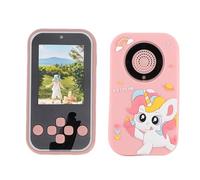 Tbest 96MP Digital Camera 2.4 Inch Display Multifunction High Definition Dual Lens Portable MP3 Music Player Electronic Books for Kids Beginners Travelers ABS Black (Roseate)