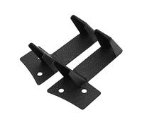 Tbest A Pillar Windshield LED Work Light Mounting Brackets Carbon Steel Replacement for JK 2DR 4DR 2007 2017 Dual Off Road Enthusiasts