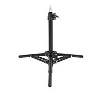 Tbest Adjustable Light Stand Tripod 50cm 1.5KG Payload Aluminum Alloy 2-Section Universal 1/4-Inch Screw for Camera LED Light Phone Holder Video Streaming Studio