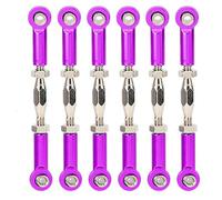 Tbest Adjustable RC Pull Rod, Aluminum Alloy Turnbuckle Servo Links for RC Hobby Car Models