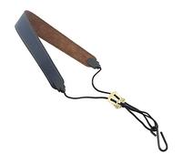 Tbest Adjustable Saxophone Neck Strap, Black PU Leather Belt with Metal Hook, Durable and Comfortable Sax Strap for Adults Children, Suitable for Alto Soprano Tenor Saxophones,