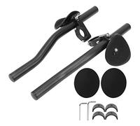 Tbest Aerobar Bike Rest Handlebar Set Aluminum Alloy Bars for Road Mountain Bikes Distance Riding Arm Relaxation Split Design