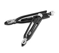 Tbest Aircraft Safety Wire Twisting Pliers Set Professional Heavy Duty High Carbon Steel Lock Twist Tool for Aviation Mechanics and Electricians 8.1 Inch 10.6 2 Pack