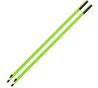 Tbest Alignment Sticks Practice Aid 2 Section Foldable Fiberglass Direction Indicator Rod Trainer with Portable Storage (Green)