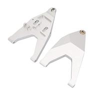 Tbest Alloy Front Lower Suspension Arms, RC Swing Arm Pull Rod Link, Sturdy Model Car Accessories for RC Truck Owners, Model Car Enthusiasts, and Hobbyists