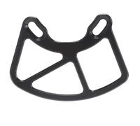Tbest Aluminum Alloy Bash Guard Bike Chain Protects 22T to 46T Chainrings for Mountain Biking ISCG05 ISCG03 Mount (Black)