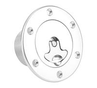 Tbest Aluminum Alloy Fuel Cell Tank Cap 6 Flush Mount Lid Durable Replacement for Systems ID 43.5mm 1.71in