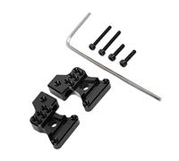 Tbest Aluminum Alloy Rear Shock Tower, 17mm Adjustable Size (Black) | , balanced driving, simple installation, fits Axial SCX24