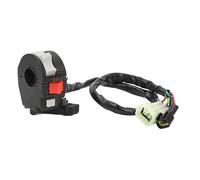 Tbest ATV Handlebar Switch 5LP 83973 01 00 Engine Start Run Off Headlight with Choke Lever for 660 660R YFM 2001 2005 OEM Replacement ABS