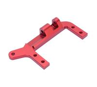 Tbest Axle Servo Mount, Aluminum Alloy 4 Link Suspension High Strength SOA Mount RC Accessory for 1/10 Remote Controlled Car (RED)