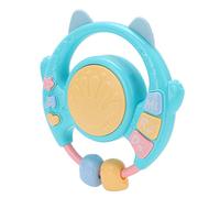 Tbest Baby Drum Toy Pedagogy Noise Toy for Toddlers, Tender Baby -kau Drum for Early Learning for over 3 Years