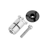 Tbest Bike Headset Top Cover Expander Plug, ycle Stem Headset Replacement Fork Expander Headset Screws Aluminum Alloy Bike Fork Headset for BMX Mountain Road Bike Cycle ycle