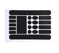 Tbest Bike Stickers for Frame,Bike Frame Anti-Rub Sticker,Chainstay Sticker,Bike Stickers, Chainstay And Frame Sticker Protector Kit replacement for Bikes ycle Cycle Decal(Black)