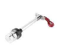 Tbest Boat Sailing Signal Light LED Navigation Lamp 360 Degree All Round Stern for Marine Vessels Under 39 Feet Stainless Steel Aluminum PC Lens White (10 Inch)