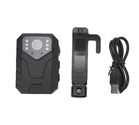 Tbest Body Wearable Camera 4K On Night Motion Activated Recording HD Video for Security Interview Survey ABS Material 263g Weight