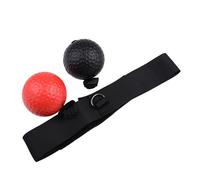 Tbest Boxing Ball Headband Set, Adjustable for Home Workout, with Soft and Heavy Balls for All Ages and Abilities, Ideal for Professional Players (Type 1)