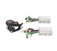 Tbest Brushless Motor Controller Kit 500W 24V 36V 48V High Power Dual Drive System LCD Display for Electric Bicycle Scooter ABS Aluminum Alloy