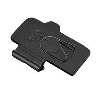 Tbest Camera Battery Door Cover Replacement Durable Design for EM5 Mark II EM5M2 Second Generation ABS Metal Material (Black)