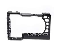 Tbest Camera Cage Aluminium Alloy Professional Video Stabilizer for A6000 A6100 A6300 A6400 A6500 Movie Making Photography Durable Lightweight CNC Machined