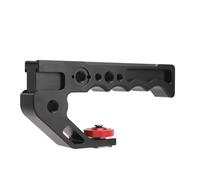 Tbest Camera Cage Top Handle Aluminum Heavy Duty with Cold Shoe 1 / 4inch 3 / 8inch Screw Holes for Grip Professional Video Accessory