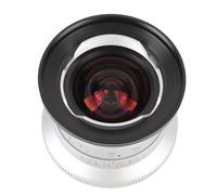 Tbest Camera Lens 12mm F2.0 Large Aperture Manual Focus Fixed APS - C for RF Mount Photography Street Travel Portrait (Silver)