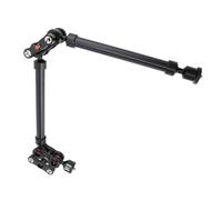 Tbest Camera Mount Adjustable Arm 530mm Double Sections Extension Metal Articulating Stand with Clamp for DSLR Cell Phone Microphone Light Aluminum Alloy 20.87 Inches