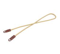 Tbest Camera Strap Safe Comfortable Shoulder Neck Sling for DSLR Mirrorless Travel Photography Made of Cowhide Nylon Webbing 45.3in Length (Khaki)