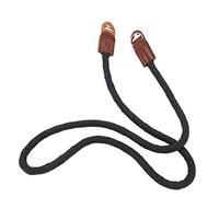 Tbest Camera Strap Safe Comfortable Shoulder Neck Sling for DSLR Mirrorless Travel Photography Made of Cowhide Nylon Webbing 45.3in Length (Black)