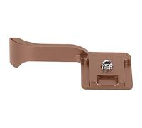 Tbest Camera Thumbs Grips Aluminum Alloy Ergonomic Hot Shoe Thumb Rest for E1 EP1 PL3 PM2 M Lightweight Durable CNC Machined Anodized Surface (Brown)