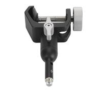 Tbest Camera Tripod Umbrella Holder Aluminum Alloy 360 Degree Rotation Adjustable Angle Mount Bracket Stand Clamp for Outdoor Photography Rainy Sunny Days