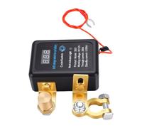 Tbest Car Battery Kill Switch Battery Disconnect Switch Cut Off 260A 12V Smart Remote LED Voltage Display with 120 Second Auto Shutoff