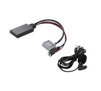Tbest Car Bluetooth Aux Adapter 20 Pin External Microphone Calling | ABS Plastic Shell, Copper Conductor, Handsfree Calls, Wireless Music, Factory Sound System, CRV Fitment